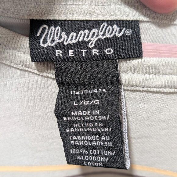 Wrangler Retro Long Live Cowboys Long Sleeve Top - Picture 4 of 8